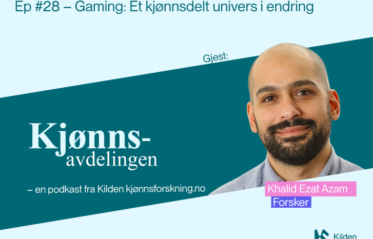 Gamingforsker Khalid Azam, ukens gjest i Kjønnsavdelingen