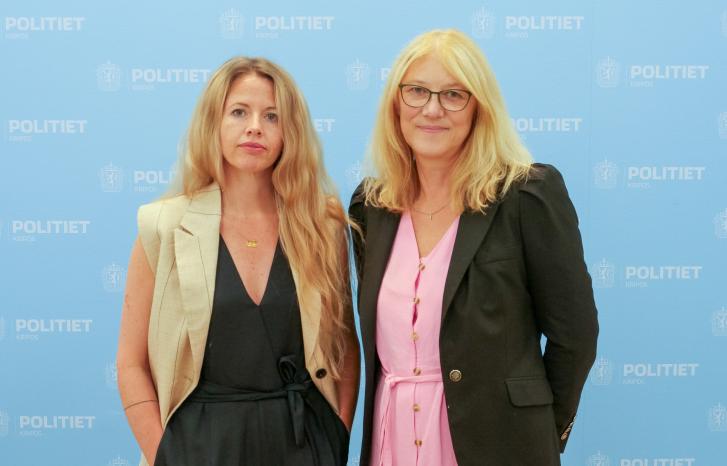 Lene Wold og Lisa Øyen Fjøsna