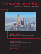 International Affairs, Volume 101, Issue 2, March 2025, Pages 603–622