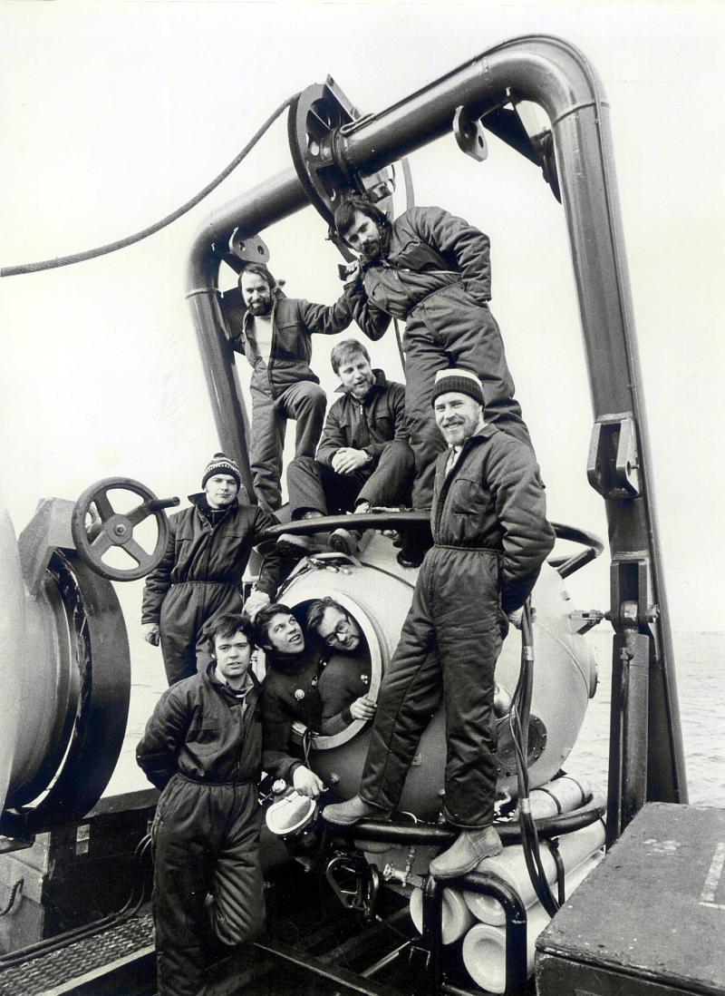 Gruppebilde fra Nordsjøen