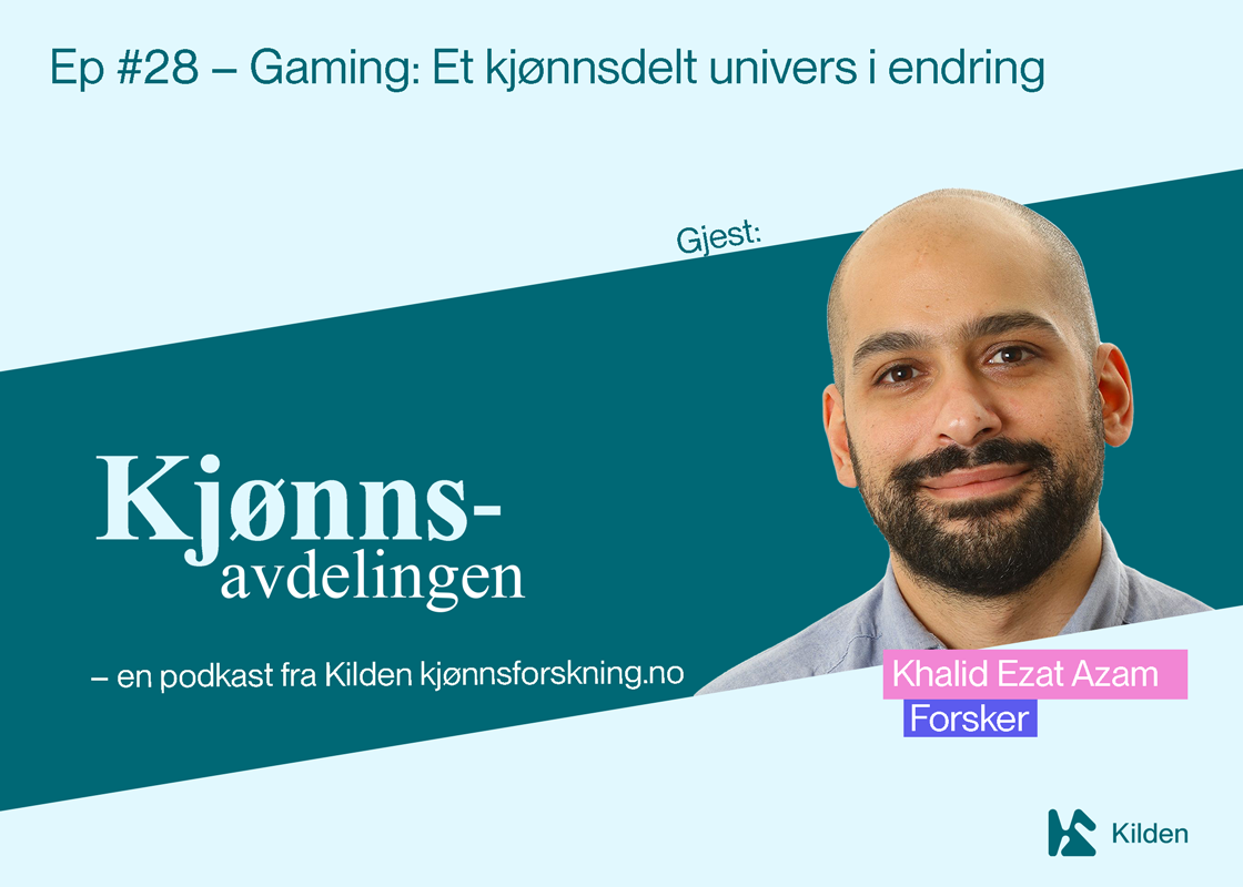 Gamingforsker Khalid Azam, ukens gjest i Kjønnsavdelingen