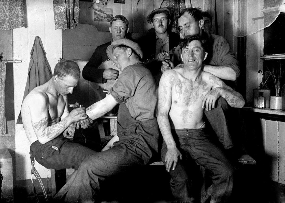 Hvalfangere fra Grytviken i Sør-Georgia