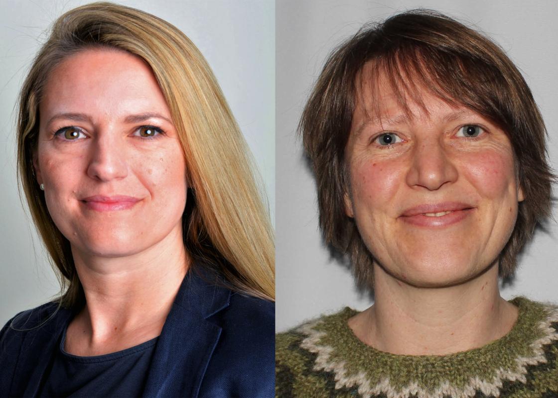 Ann-Torill Tørrisplass, første amanuensis ved Nord universitet og Ingvil Hellstrand Universitetet i Stavanger